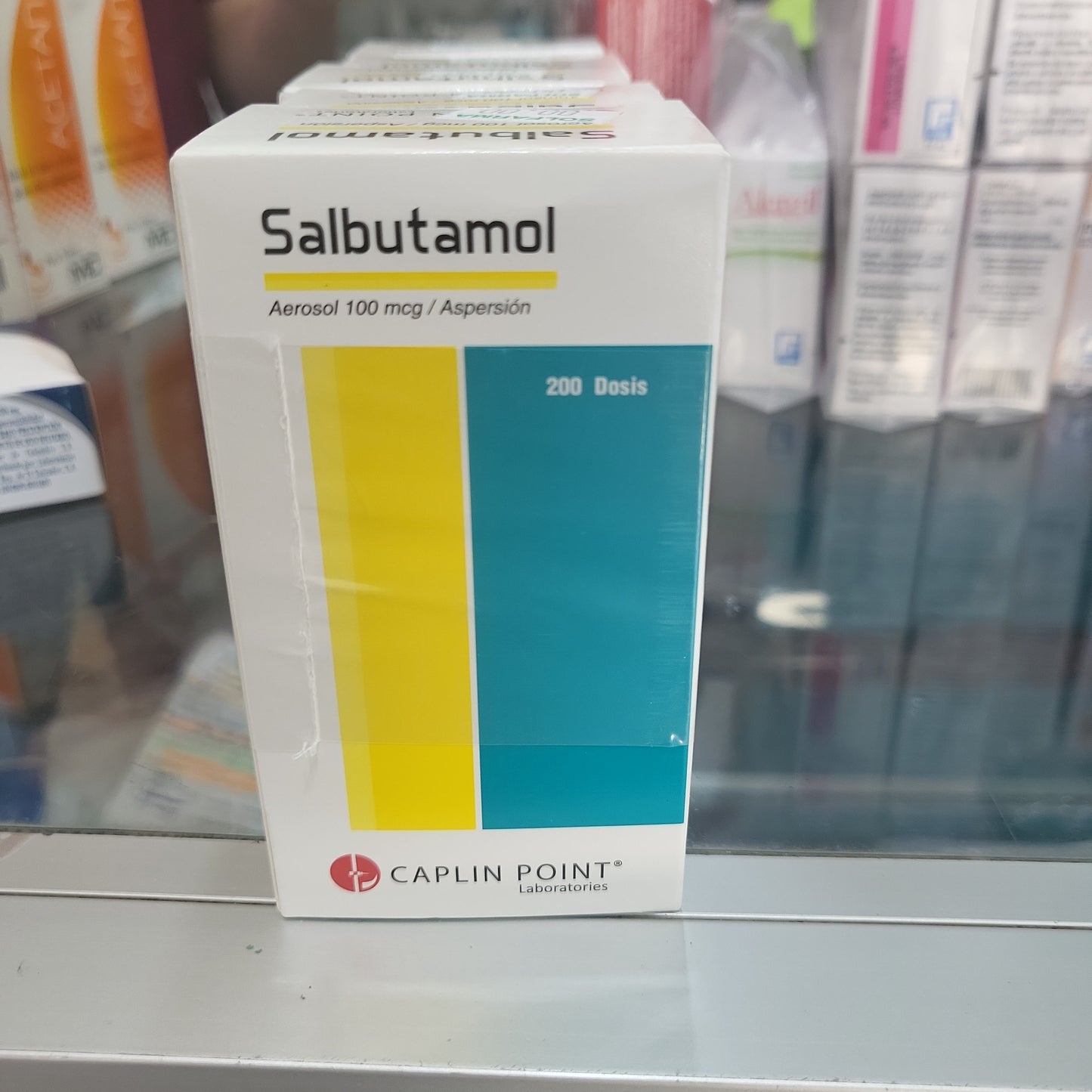 SALBUTAMOL  100 MCG CAPLIN
