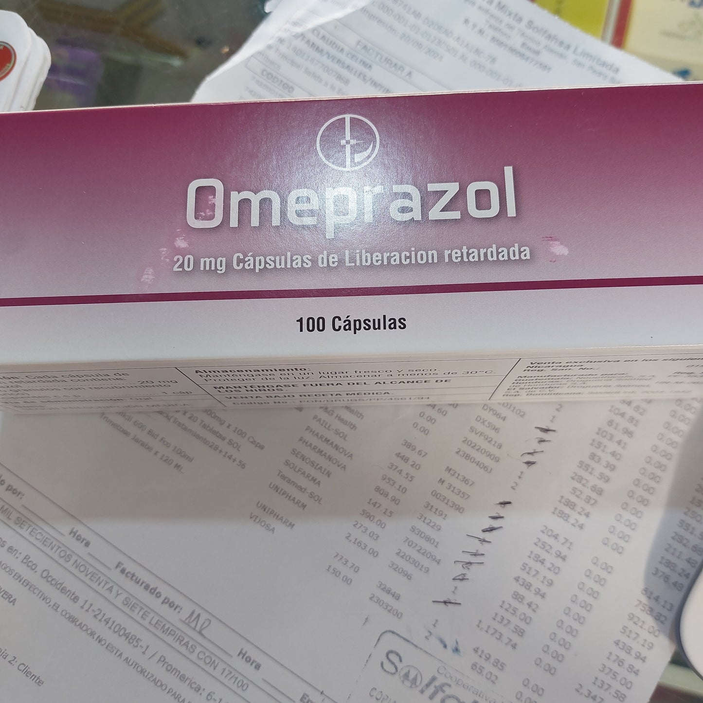 Omeprazol cap caplin