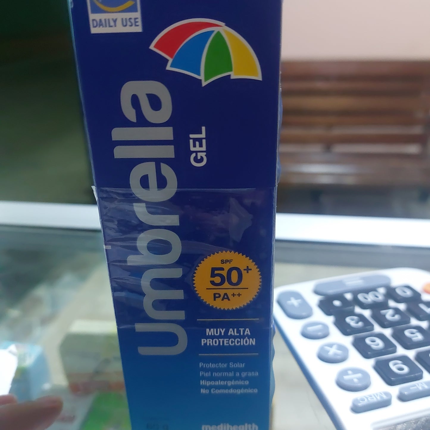 UMBRELLA 50 60 GR PIEL SENSIBLE gel