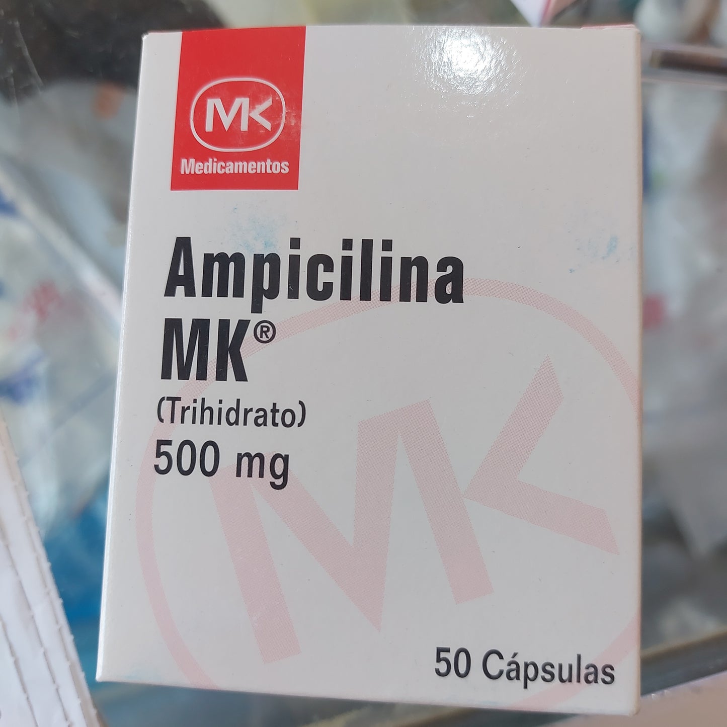 AMPICILINA MK 500 MG X 1