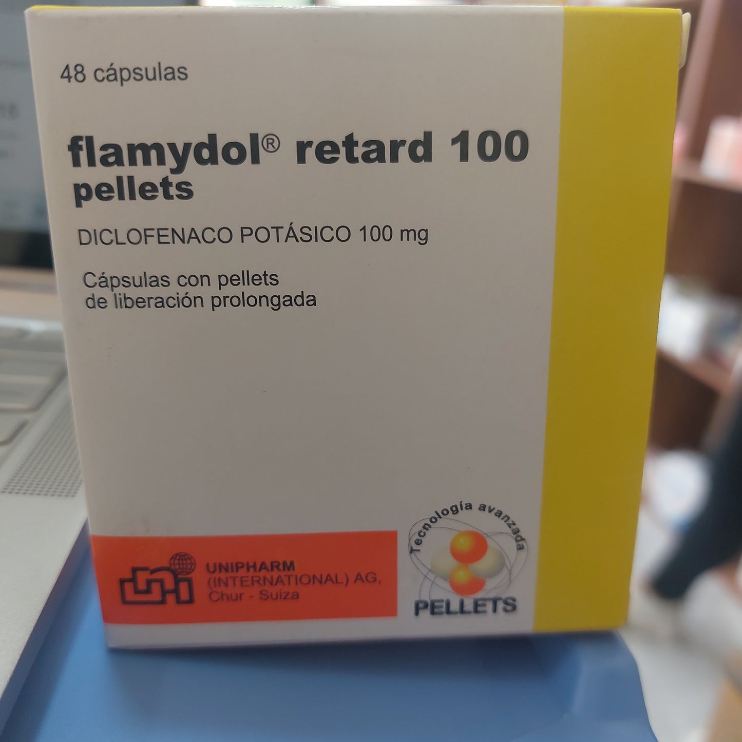 FLAMYDOL RETARD 100 CAP