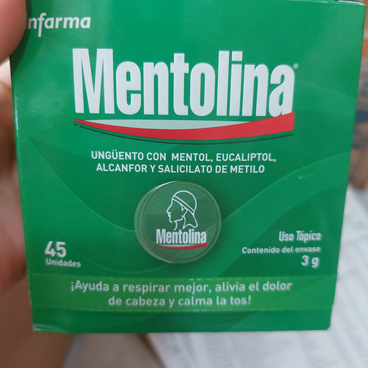 MENTOLINA VERDE 3 GR