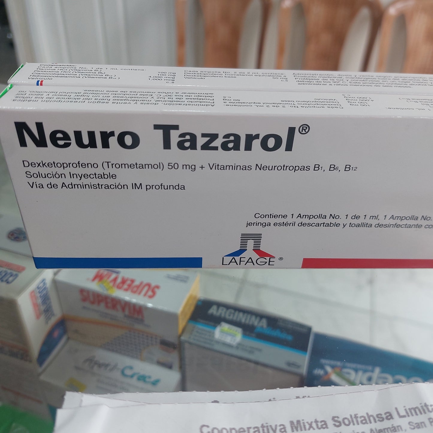 Neuro Tazarol Ampolla