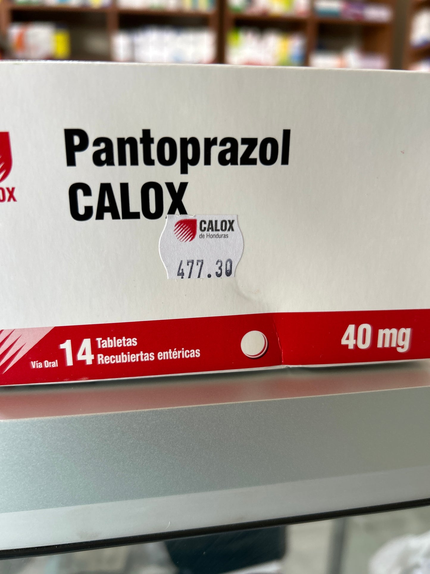 PANTOPRAZOL  DÚO PAC 40 MG CALOX