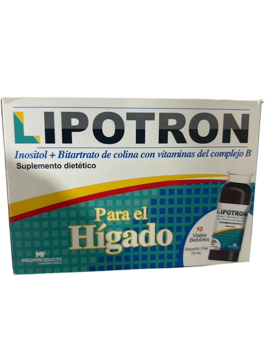 LIPOTRON AMPOLLAS