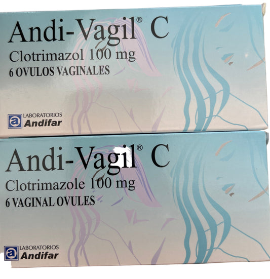 ANDI- VAGIL C X 6 OVULOS