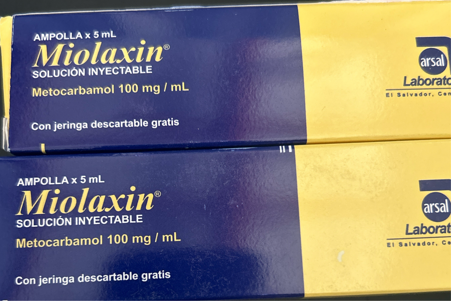 MIOLAXIN 100MG/ 5 ML