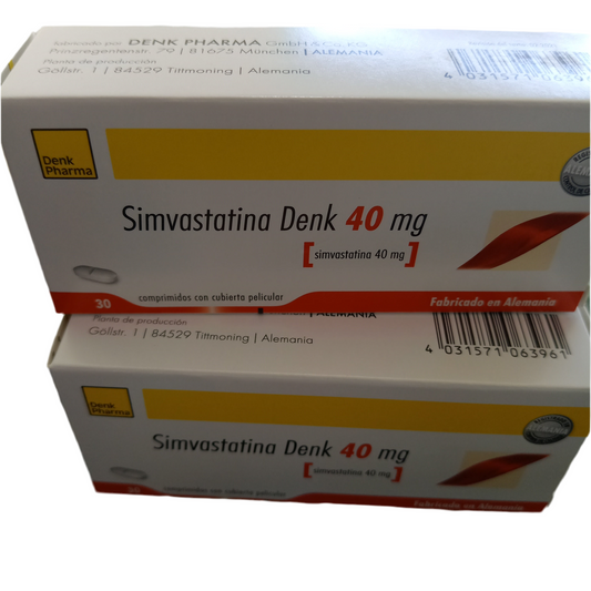 SIMVASTATINA 40MG DENK