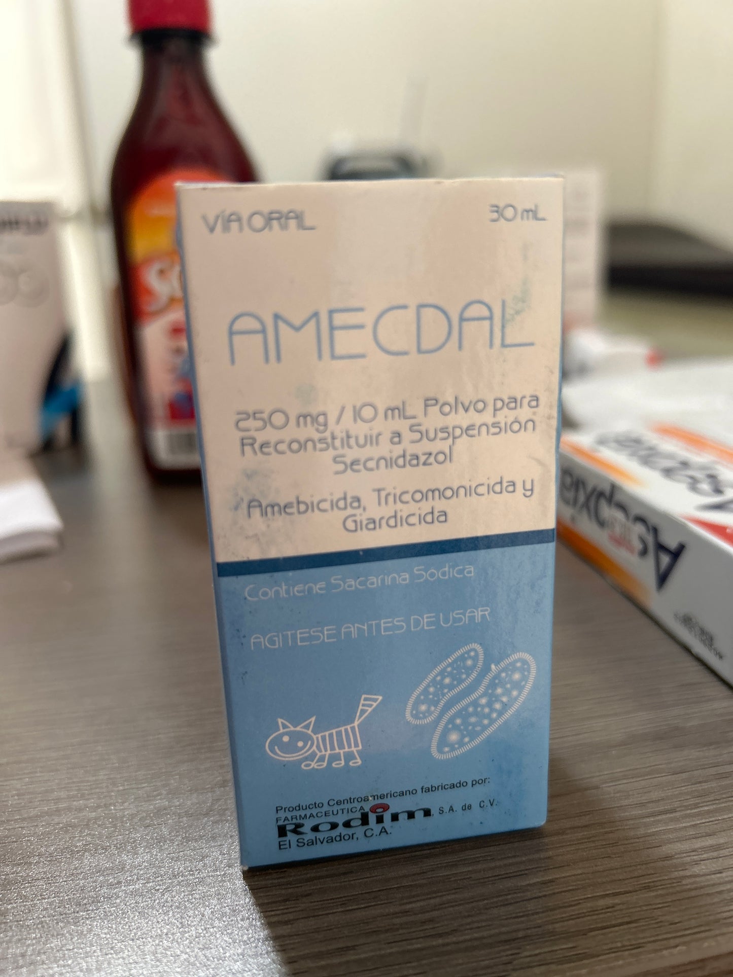AMECDAL 250MG/10ML