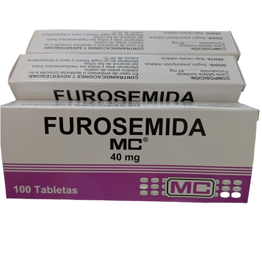 FUROSEMIDA  40 MG MC SOLFARMA
