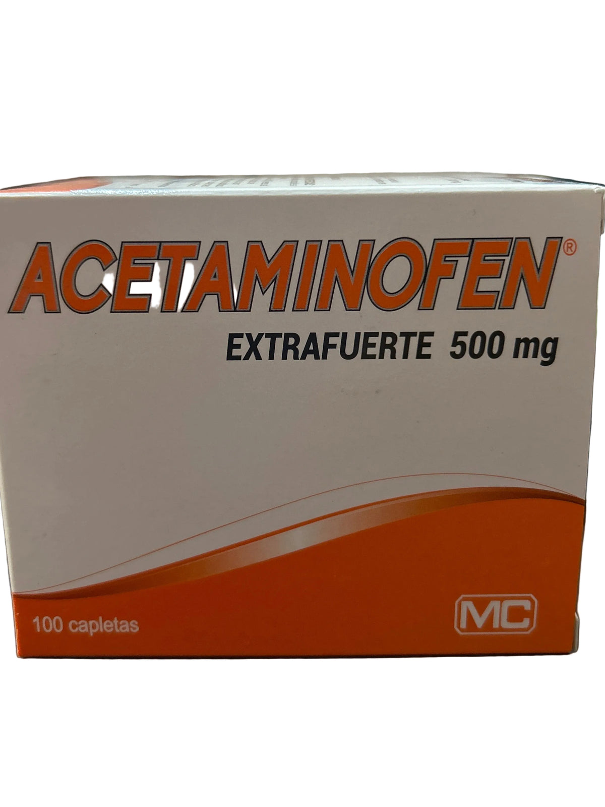 ACETAMINOFEN EXTRAFUERTE 500  mg