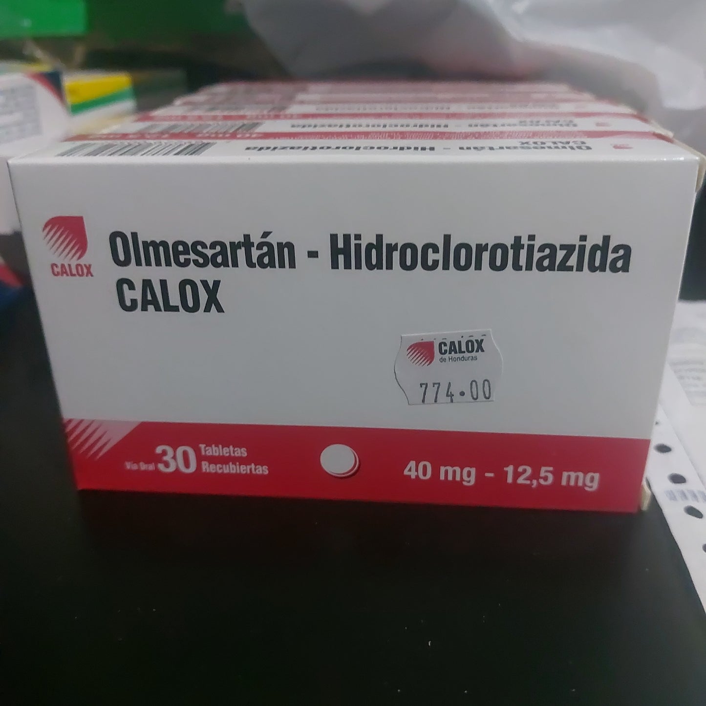 Olmesartan calox