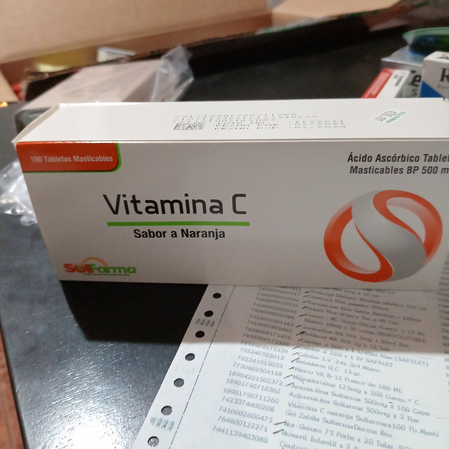 VITAMINA C solfarma