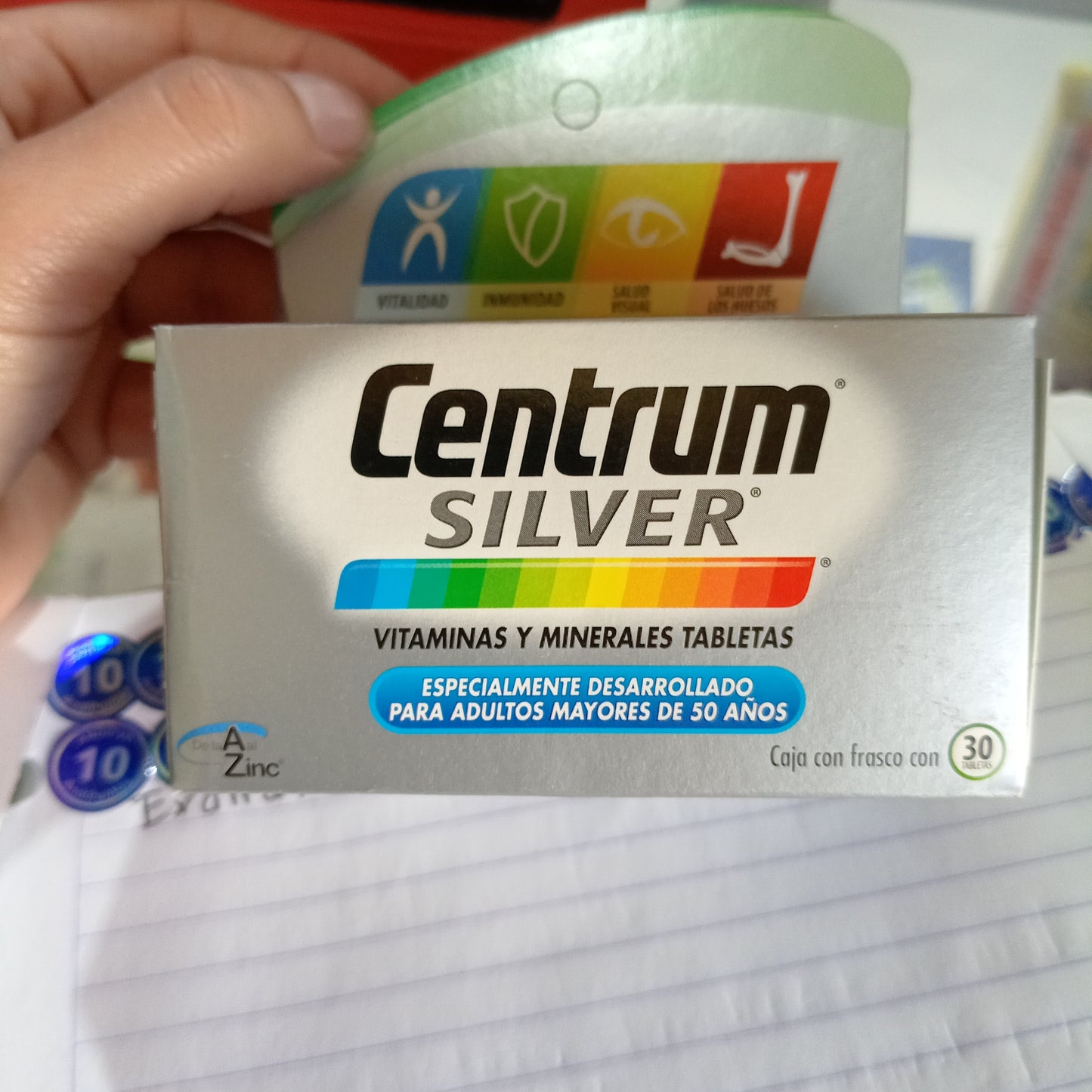 CENTRUM SILVER X 30 TABLETAS