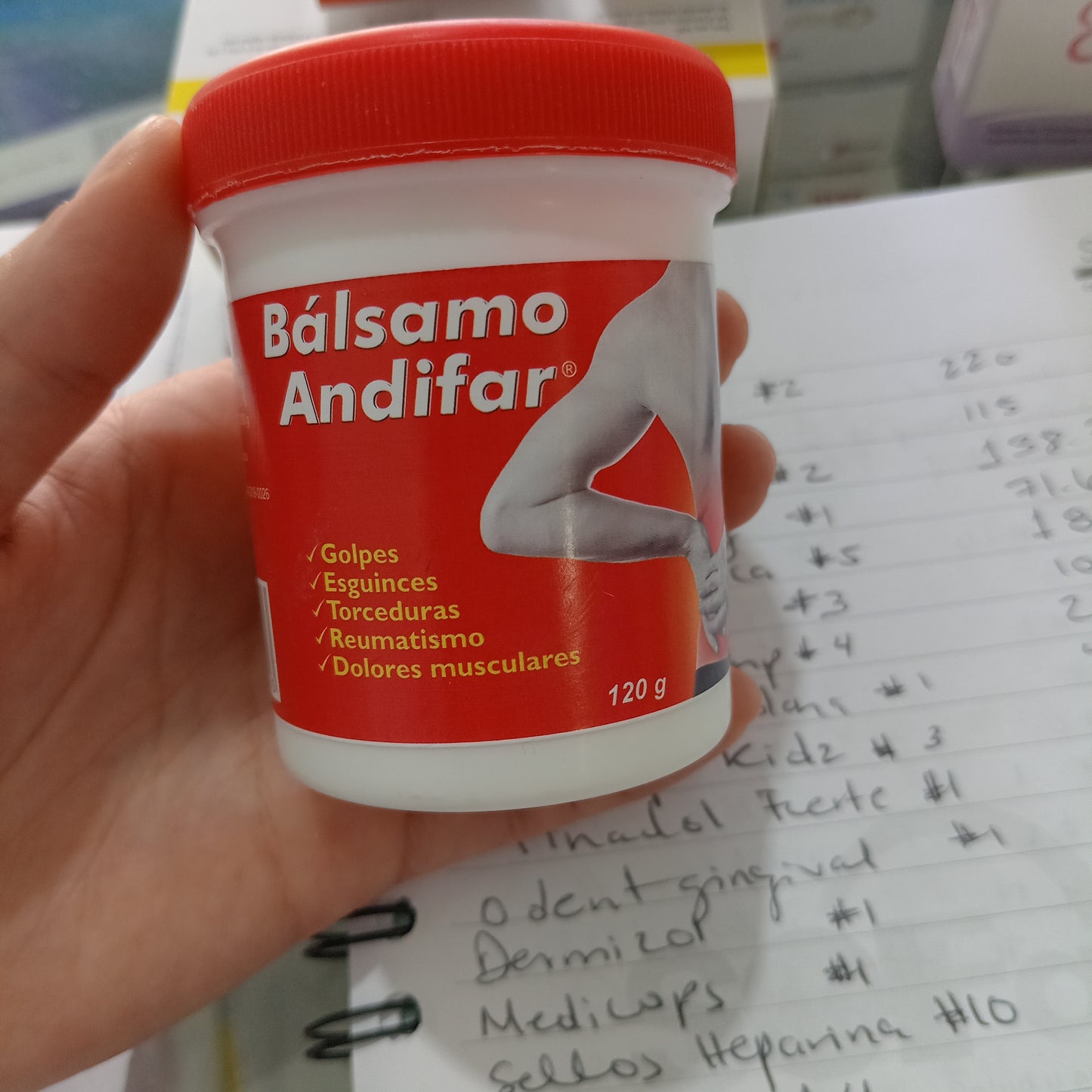 BALSAMO ANDIFAR 120 GR