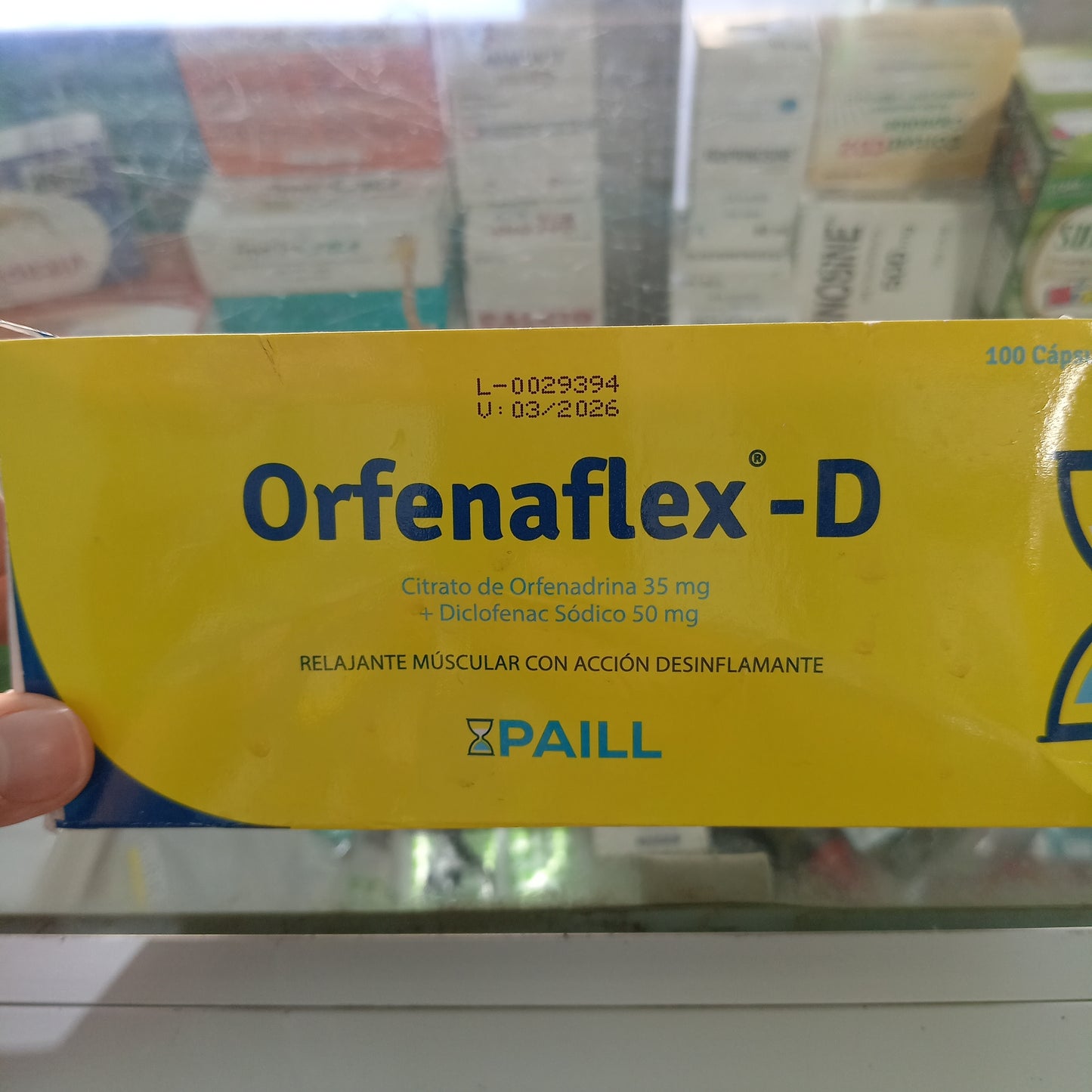 ORFENAFLEX- D CAPSULA