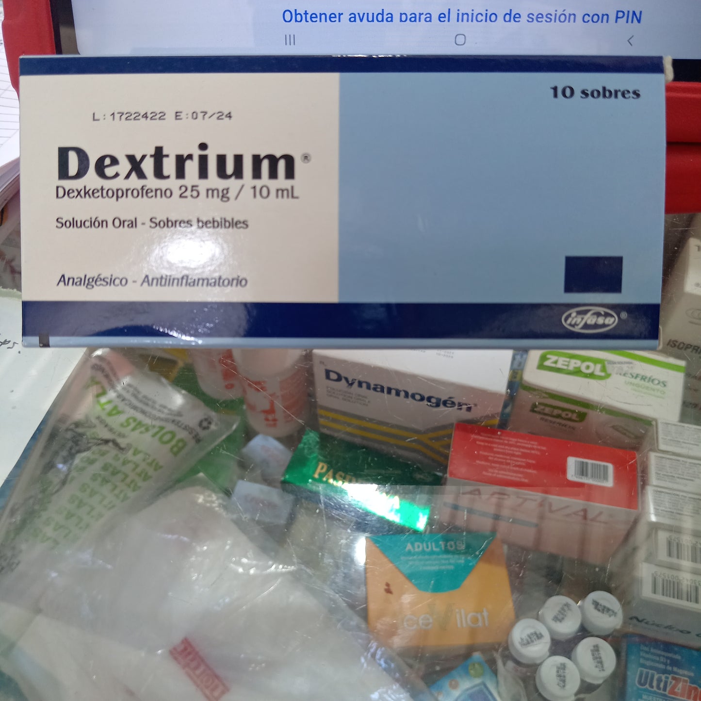 DEXTRIUM SOLUCION  v.o