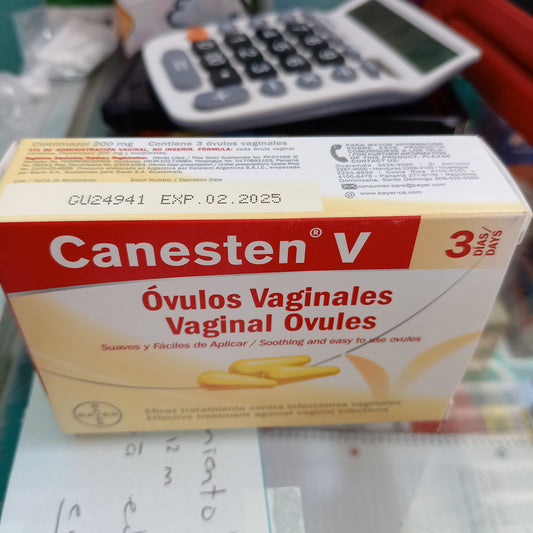 CANESTEN V 3 OVULOS