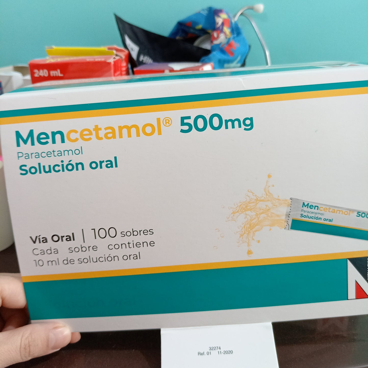 MENCETAMOL 500 MG