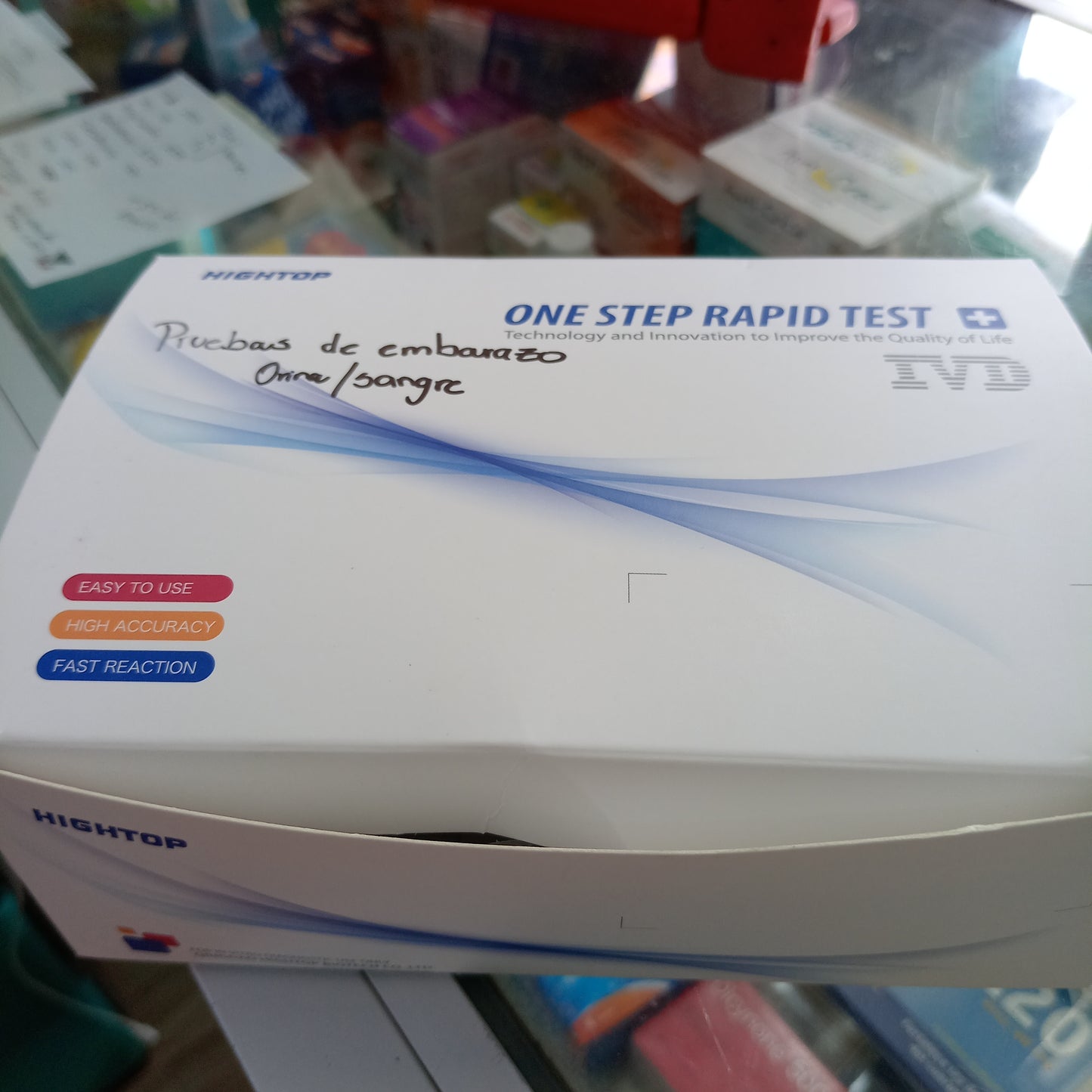 PRUEBA DE EMBARAZO EN SANGRE