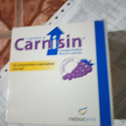 CARNISIN 1 GRAMO  X 20 COMPRIMIDOS SOLFARMA