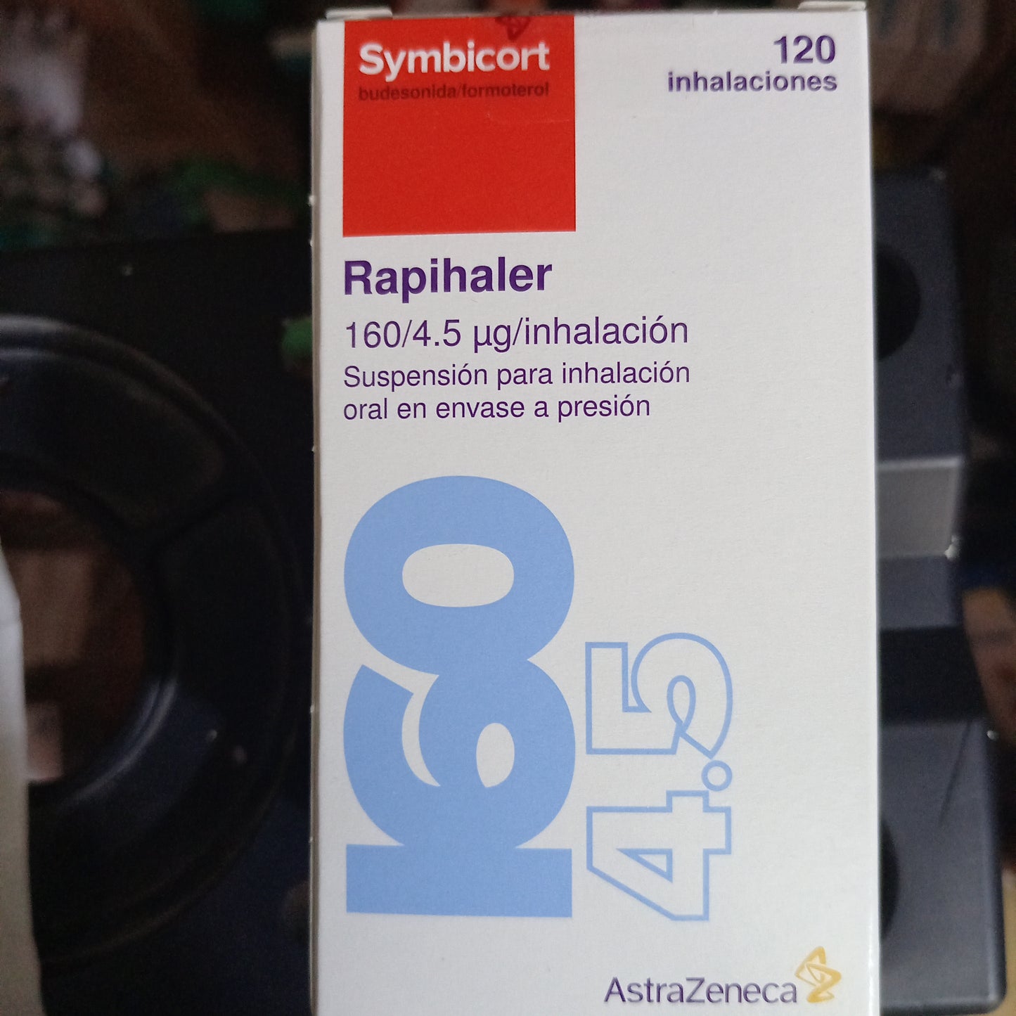SYMBICORT 160/4.5  120 DOSIS RAPIHALER