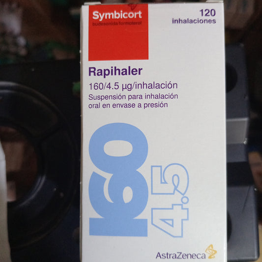 SYMBICORT 160/4.5  120 DOSIS RAPIHALER