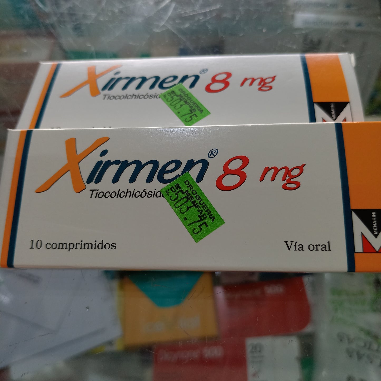 XIRMEN 8 MG TABLETA