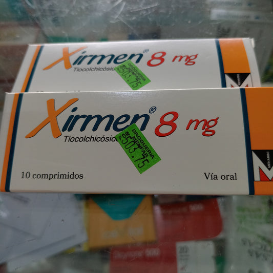 XIRMEN 8 MG TABLETA