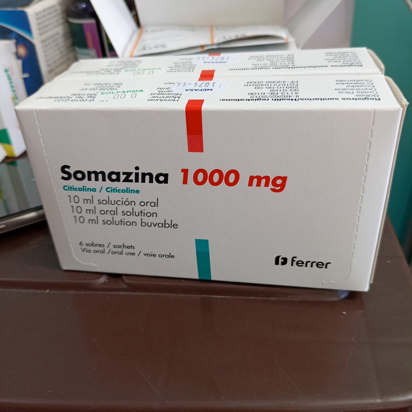 SOMAZINA 1000mg x 6 sobres