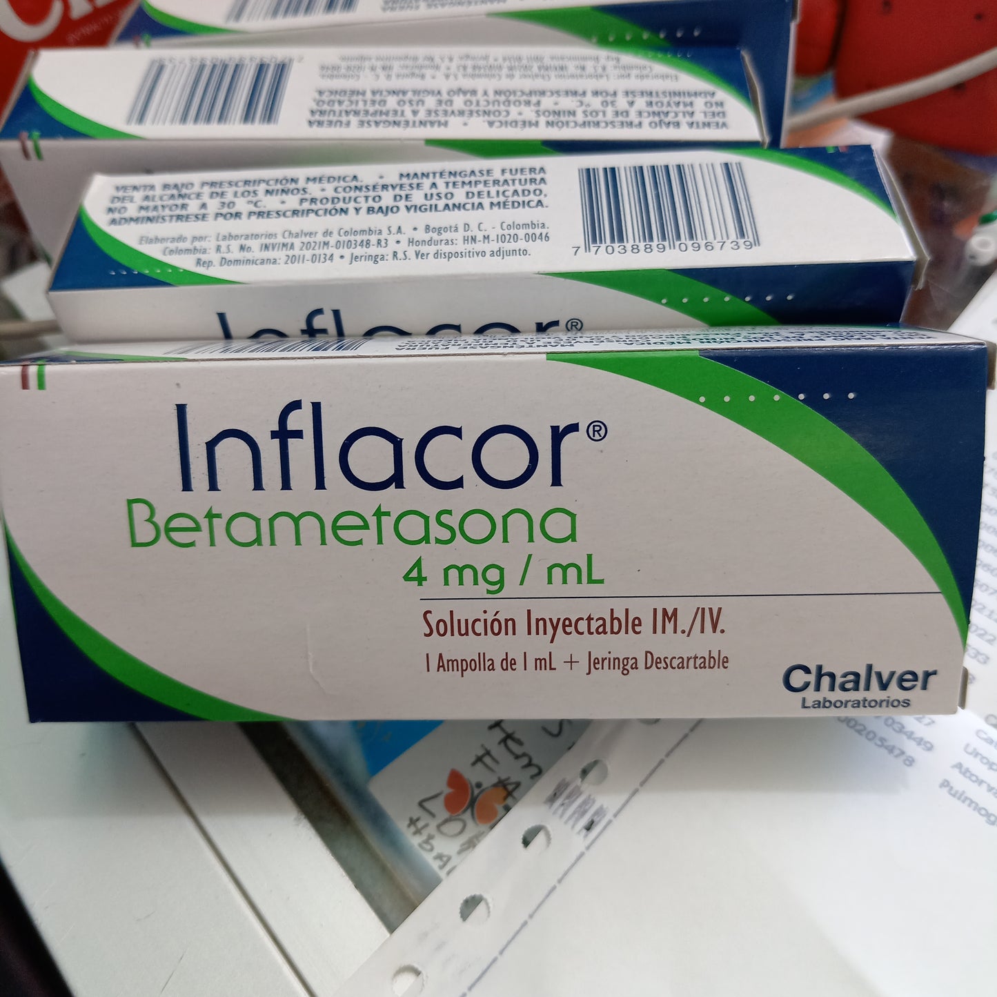 INFLACOR BETAMETASONA 4MG/ML
