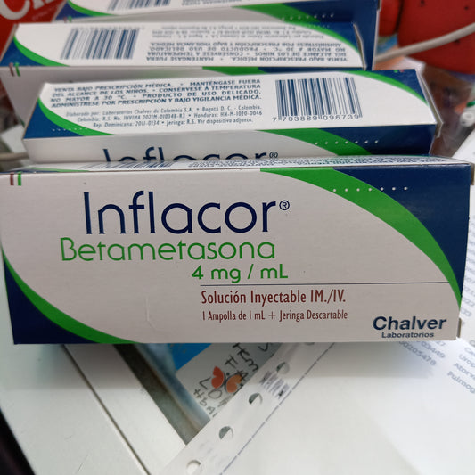 INFLACOR BETAMETASONA 4MG/ML