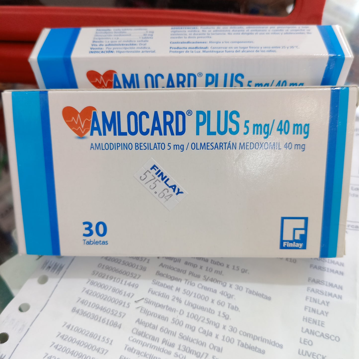 AMLOCARD PLUS 5MG/40MG