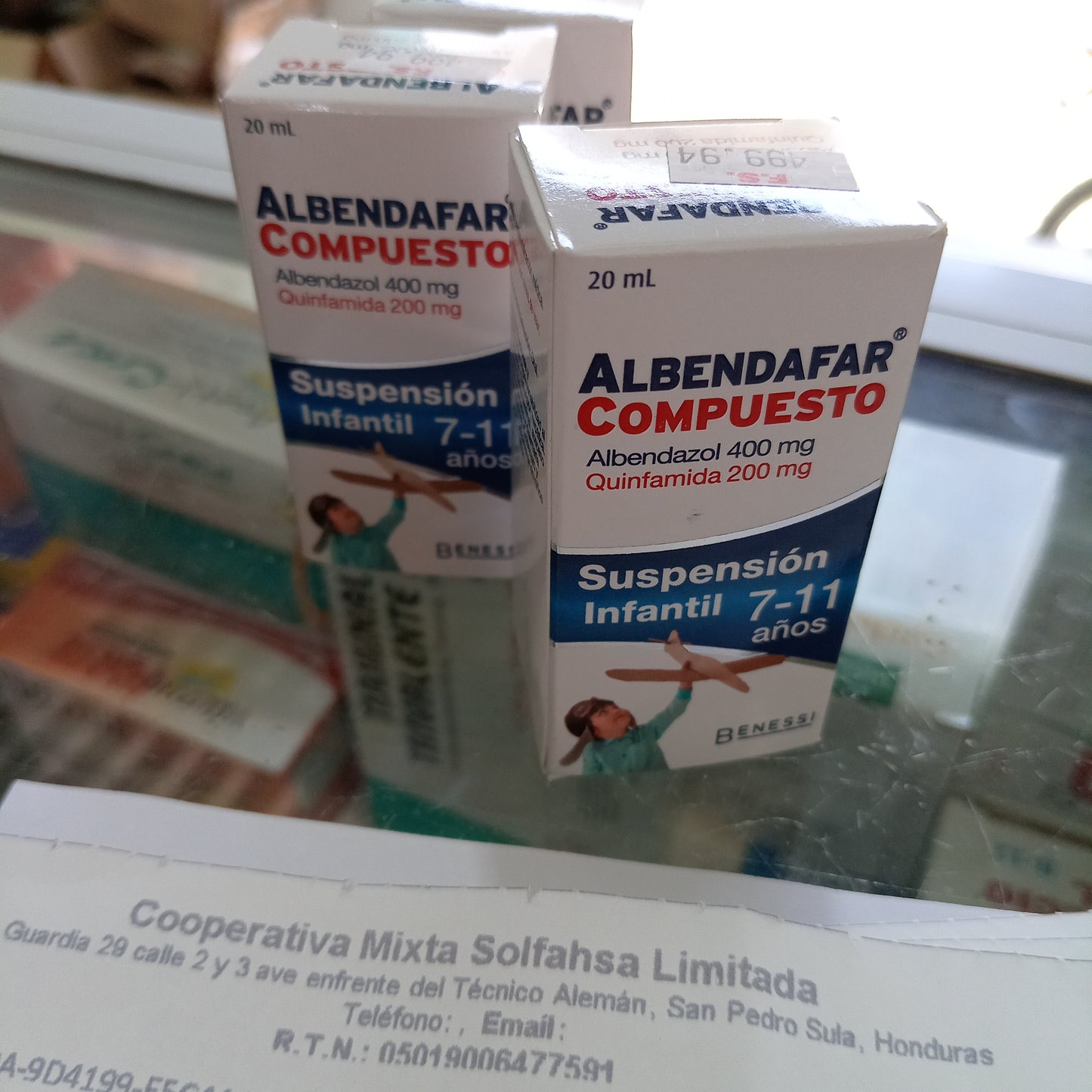 ALBENDAFAR COMPUESTO 7-11 AÑOS