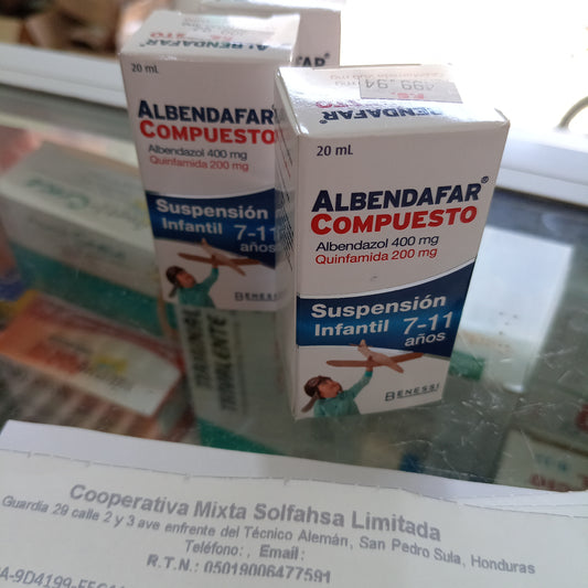 ALBENDAFAR COMPUESTO 7-11 AÑOS