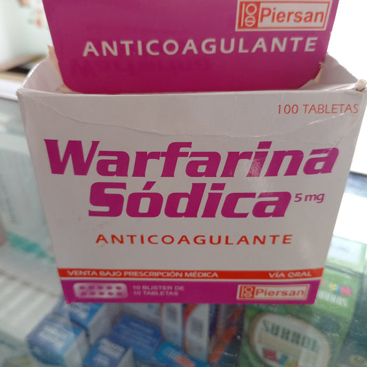 Warfarina Sodics 5 mg piersan